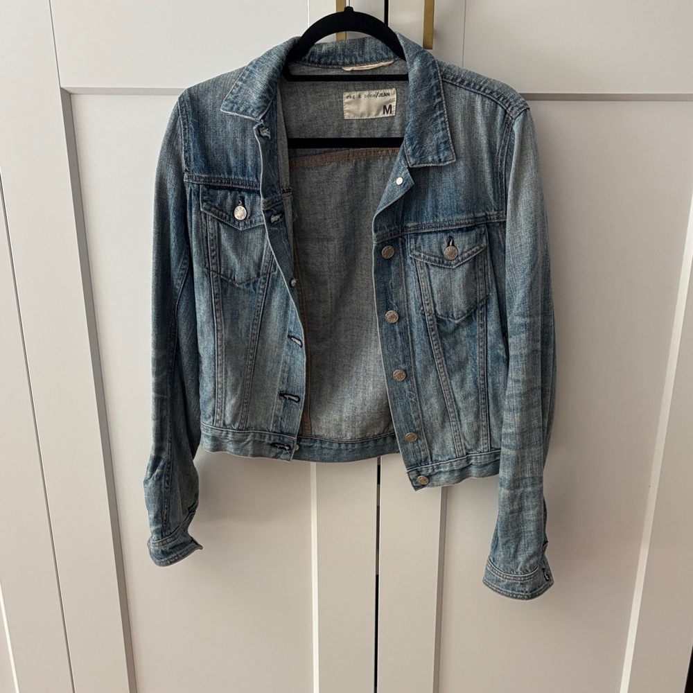Rag & Bone Light Blue Denim Jacket